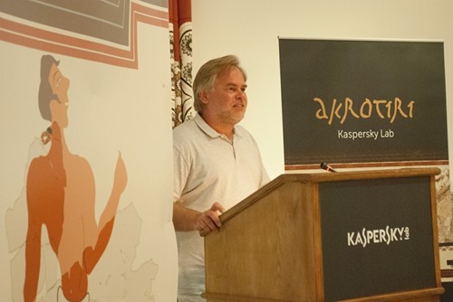 Famous antivirus company Kaspersky Lab sponsors Akrotiri Excavations