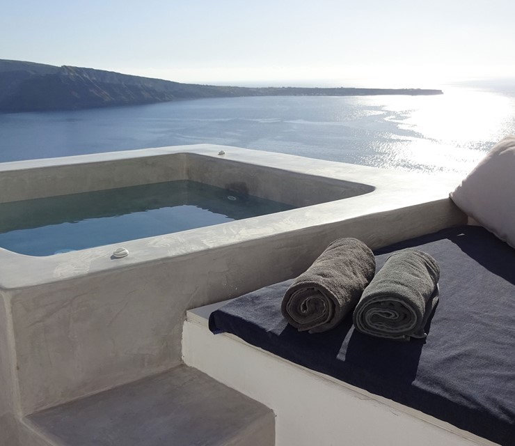 Premium Honeymoon Plunge Pool Suite with Sunset View